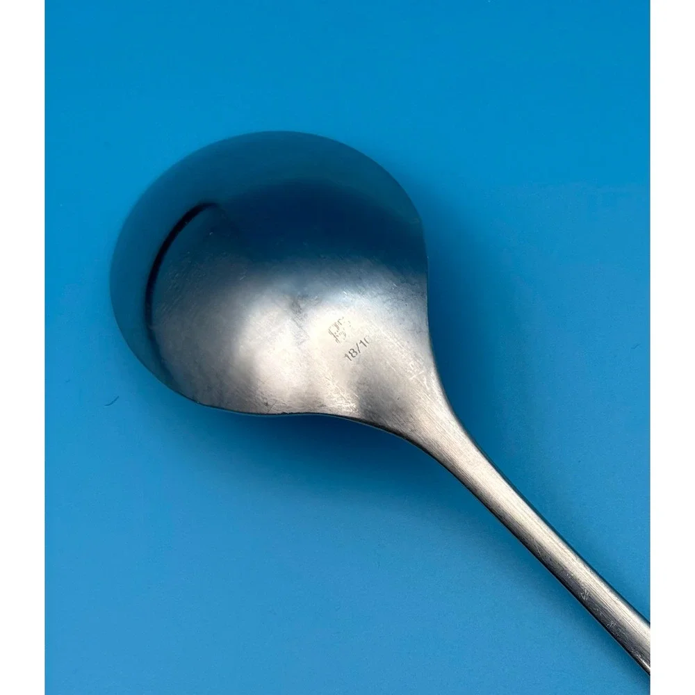 Gourmet Settings Maddox Soup Spoon 18/10 Stainless Steel Satin Flatware Silver